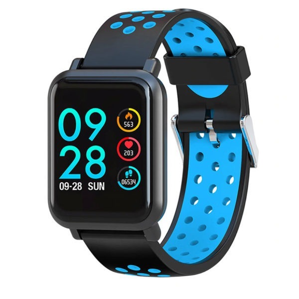 Smartwatch Colmi S9 con cinturino blu